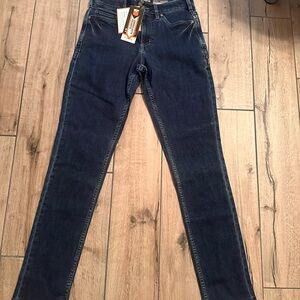 Dark Blue Women's Skinny Jeans